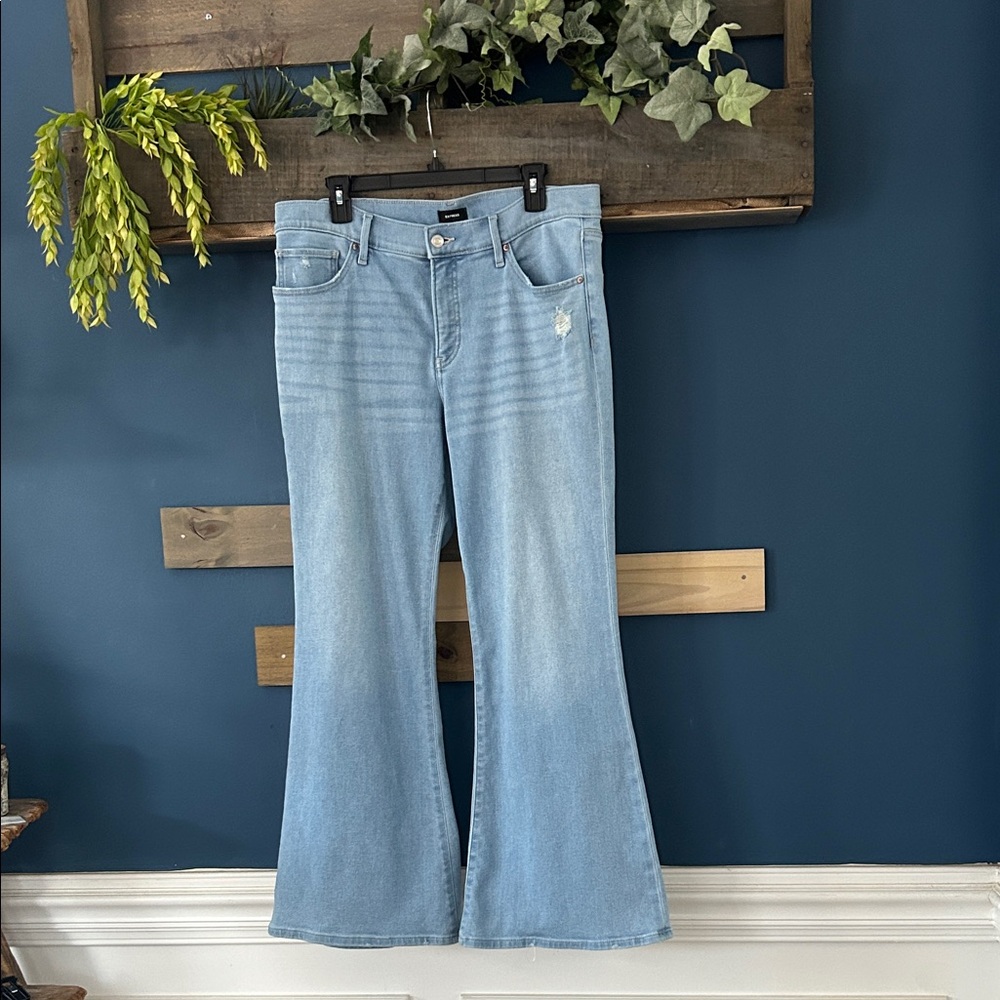 Express 70’s Flare & Wide Leg Jeans EUC Size 14S